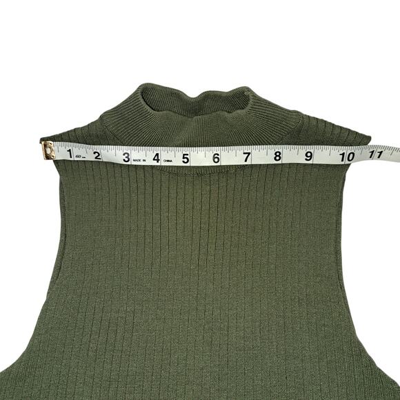 Rue21 Mock Neck Tank Womens Size M Classic Staple Cottagecore Preppy Indie Boho - Picture 10 of 10